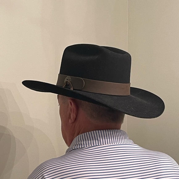 Stetson John Wayne Stageline Black 7  1/2 - Picture 4 of 16